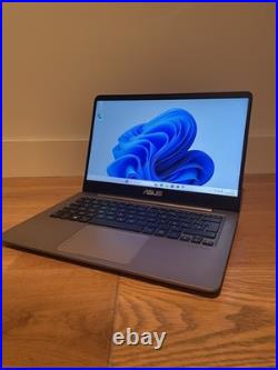 Asus Zenbook 14, Windows 11, 8G RAM, 500Go SSD, Intel i5-7200U 2.50GHz, PC Port