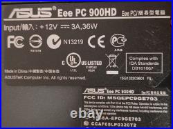 Asus eeePc 900HD (2009) 8,9 Celeron M 900MHz 1Gb DDR2 160Go Sata Wifi- Win XP