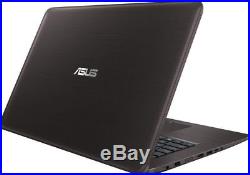 Asus f756ux-t4123t marron, 17,3, Intel Core i7-7500u, 1TB HDD + 128GB, 16Gb ram
