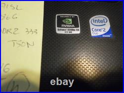 Asus pro72SL reformaté, Windows 11, Ram 4G DDR2, SSD 186 G intel, Nvidia 9300M