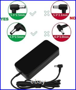 Chargeur 120W pour Ordinateur Portable ASUS Sécurisé et Portable 19V 6,32A Chargeur 120W pour Ordinateur Portable ASUS Sécurisé et Portable 19V 6,32A
