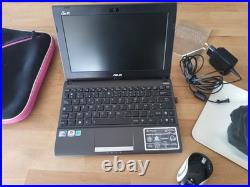 Eee PC Asus Flare série win7starter HDMI + accessoires + souri + pochette