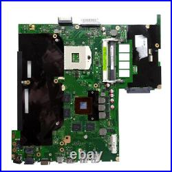 For ASUS G55VW Laptop carte mère GTX660M 4 RAM Slots 60-NB7MB1200 Motherboard