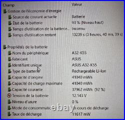 GAMER ASUS / GTX 1650 / 15,6/ I5 9th / Ram 20Go/ win 10 /SSD 256+1TO