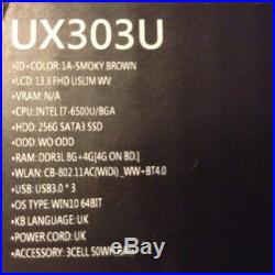 Intel ASUS ZenBook UX303ua-r4028T13.3 smokey brown, brand new