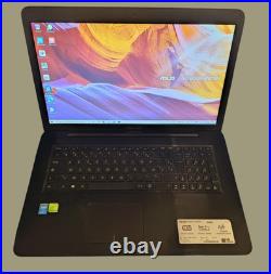 LAPTOP ASUS K756UJ 17 / i7-6500U / 8GB / SSD500GB FONCTIONNEL