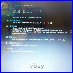 Lot XXL Asus X73 POWER avec manque l 17 pouces IceCOOL 16Go RAM NEUF 1To Wind Lot XXL Asus X73 POWER avec manque l 17 pouces IceCOOL 16Go RAM NEUF 1To Wind