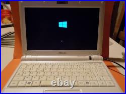 Lot de 2 ASUS Eee PC 900 Noir & Blanc Fonctionnels Chargeurs + Pochett