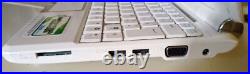Min PC Netbook Asus Eee PC 1000H Blanc OS GNU/Linux RAM 2G SSD neuf 120 Go