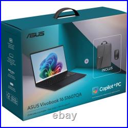 Ordinateur portable ASUS Pack Vivobook S1607QAMB107W Copilot +