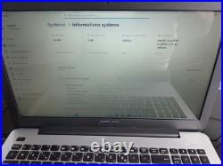 Ordinateur portable ASUS R511L 4GB RAM SSD 120 GB PCP0192