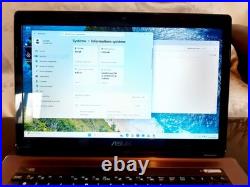 Ordinateur portable ASUS X73SV 6GB RAM SSD 120 GB PCP0318