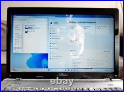 Ordinateur portable ASUS X75A X75A-TY156H 6GB RAM SSD 120 GB PCP0241