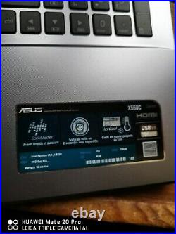 Ordinateur portable Asus X550c