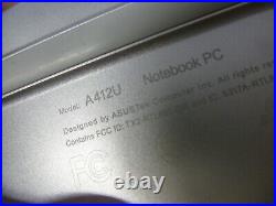 Ordinateur portable Asus model s412ua-ek033t (hors service)