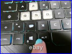 Ordinateur portable Asus model strix g712lw-ev002t (occasion, défaut)