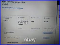 Ordinateur portable Asus tactile i5 8gb RAM 250gb SSD