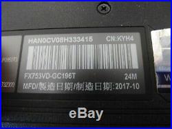Ordinateur portable asus rog FX753VD-GC196T (petit défaut)