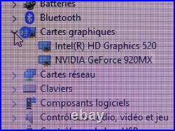 Ordinateur portable semi gamer ASUS X756UV 12Go de Ram SSD de 500Go + un M2 1T