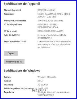PC ASUS BE HP 17.3 Core i3 8Go, SSD neuf et batterie neuve PC ASUS BE HP 17.3 Core i3 8Go, SSD neuf et batterie neuve