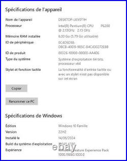 PC ASUS TBE K72F 17.3 Pentium Batterie neuve et 2 disques PC ASUS TBE K72F 17.3 Pentium Batterie neuve et 2 disques