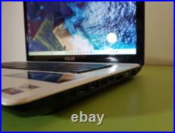 PC ASUS TBE X73SD 17.3 Core i7, W11, 8Go, SSD neuf & batterie neuve