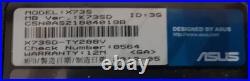 PC ASUS TBE X73SD 17.3 Core i7, W11, 8Go, SSD neuf & batterie neuve