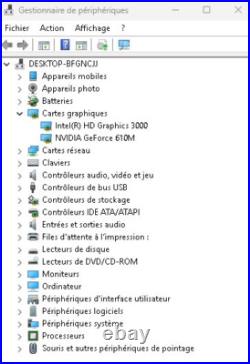 PC ASUS TBE X73SD 17.3 Core i7, W11, 8Go, SSD neuf & batterie neuve
