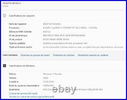 PC ASUS TBE X73SD 17.3 Core i7, W11, 8Go, SSD neuf & batterie neuve