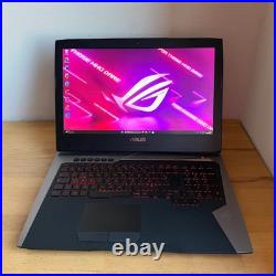 PC Gamer Asus ROG Intel i7 Nvidia GeForce GTX SSD NVMe 512Go +1000Go 17,3 120Hz