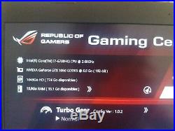 PC PORTABLE GAMER ASUS ROG G752 VM (GTX 1060 6Go, i7, 16go RAM, 17,3 POUCES)