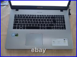 PC Portable ASUS VivoBook Pro 17 N705FD i7 16Go SSD 512+1To GTX1050 Bat NEUVE