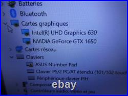PC Portable ASUS strix -G-G531GT-AL030T (hors service)