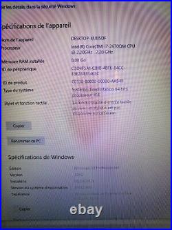 PC Portable Asus N75SF 17'' Intel Core i7 Windows 10 8 Go RAM SSD 240 Go