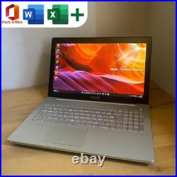 PC Portable Asus TACTILE Très Rapide (Core i7 + 12Gb Ram + SSD 512 + GeForce GT)