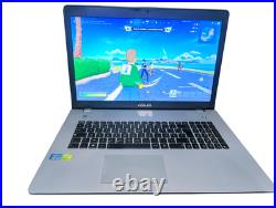 PC Portable Gaming ASUS N76VZ 17 i7/8Go/GT740M Fortnite 60fps