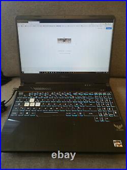 PC portable Asus TUF Gaming 16Go ram RTX 2060, comme neuf et sous garantie