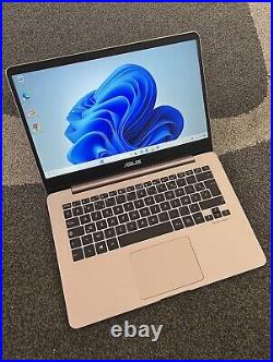 PC portable Asus Zenbook + UX430U Ultra Léger Or Rose