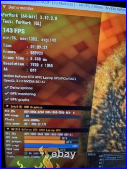 PC portable Asus gaming TUF507VI-LP086 Intel i7 32 Go DDR5 RTX4070 SSD 512 Go