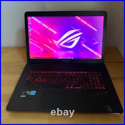 PC portable Gamer Asus 17,3 Intel i7 +SSD 256Go +1To +Nvidia GTX Windows 11