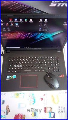 PC portable gamer asus I7 7700 16Go 1To HDD 256 SSD GL753v