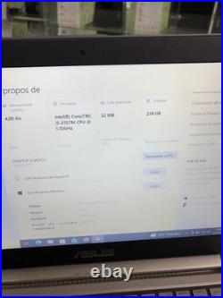 Pc Portable 14 Asus Ux31e I5-2557 4go Ssd240go Win10 4h Ok