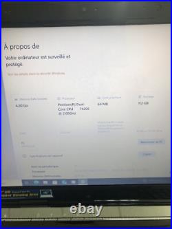 Pc Portable 16 Asus Pro61q-6x073e T4200 4go Ssd120go Win10 Ok