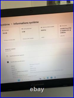 Pc Portable Asus 15i5 4200h 8go Ssd 120go Gtx 850 Win11 2h Ok