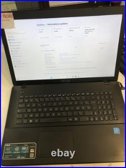 Pc Portable Asus F751s F751sa Ecran 17 N3710 4go Ssd240go Win11 Ok