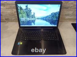 Pc Portable Asus K756uj-ty093t, I7-6500u @ 2 X 2,50 Ghz, 8 Go Ddr3, Ssd 256 Go