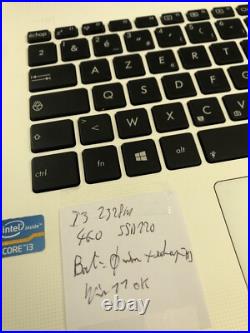 Pc Portable Asus X301a I3 2328m 4go Ssd120go Windows 11 Ok Batterie 0