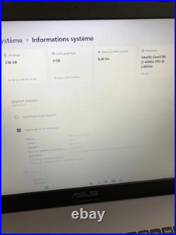 Pc Portable Ecran 17 Asus R702uv I3 6006u 8go Ssd 250go 3h Win 11 Ok