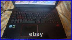 Pc Portable Gamer Asus Gl552 15'6 Intel Core I7 6700hq 60go Ssd 8go Ram Gtx950m
