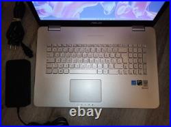 Pc asus 17 N751JK, i7, 16Go, GTX 850M, 2,5To (SSD 1To + SSD 512Go + HDD 1To)